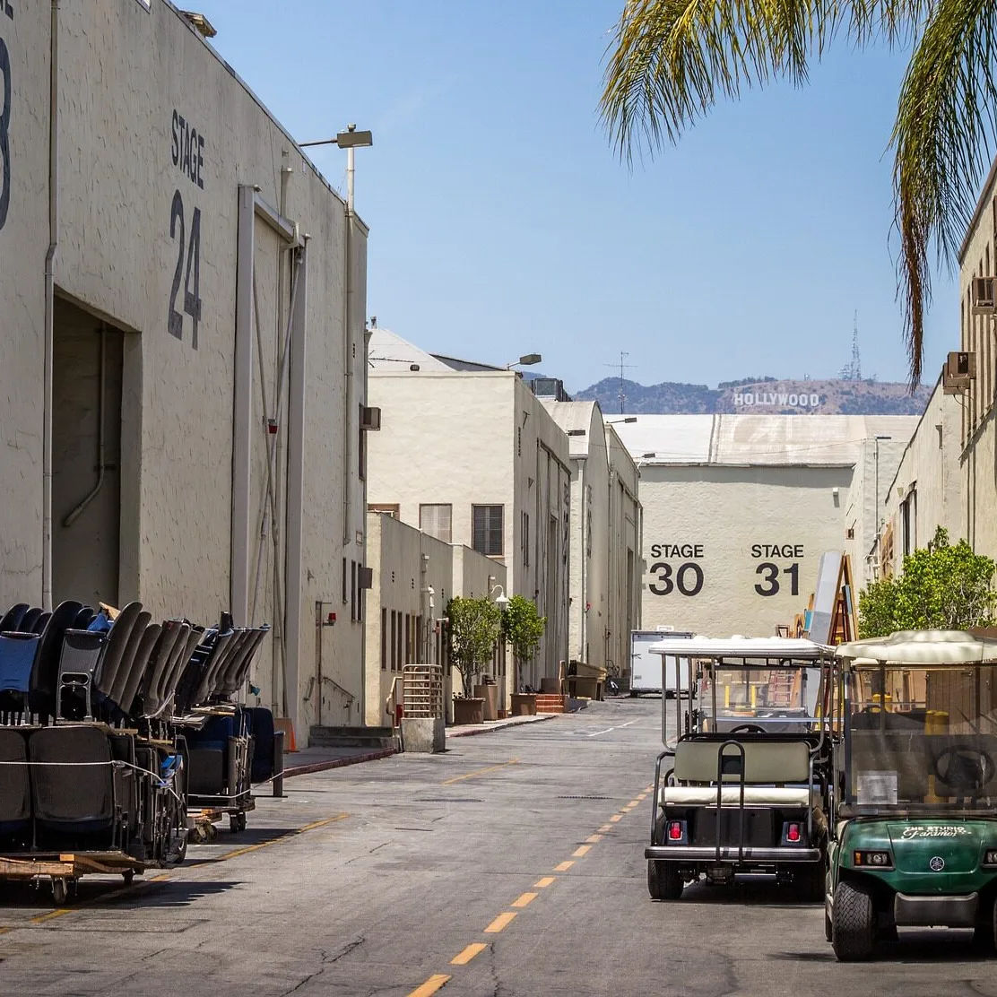 backlot in Hollywood where Studio 3rd parties might shoot